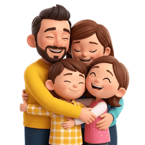 Happy parents and students at Sri Bharathi Vidhyalaya